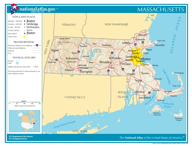 Time Zone Used in Massachusetts — Time Genie's Encyclopedia