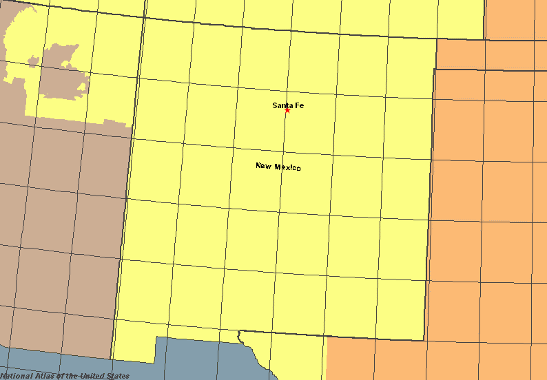 Time Zone Used in New Mexico — Time Genie's Encyclopedia