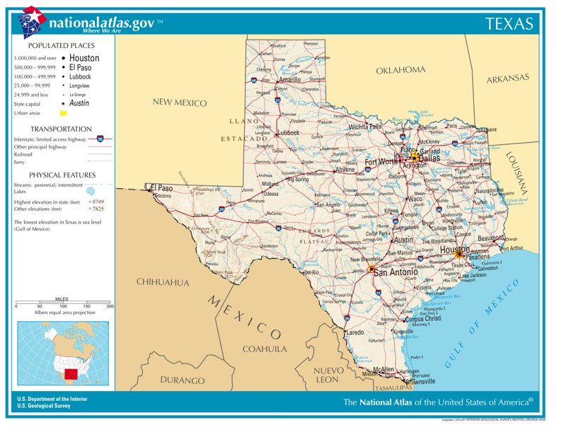 Time Zone Map Texas